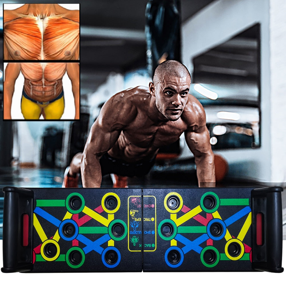 EPPEX PRO -  14 in 1 Push Up Rack Board